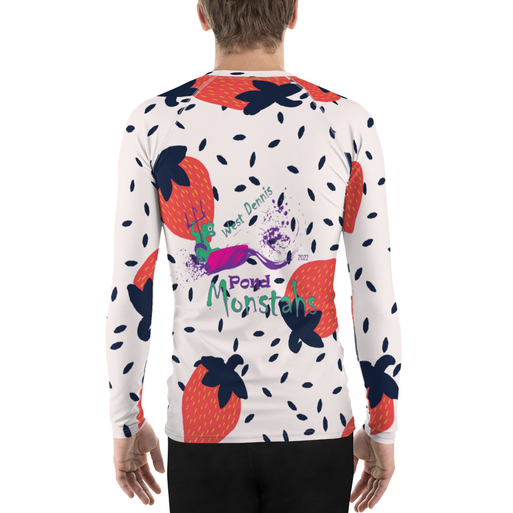Pond Monstah Rash Guard - Strawberry - Image 3