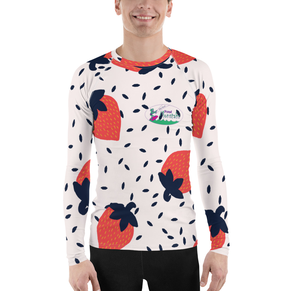 Pond Monstah Rash Guard - Strawberry - Image 2