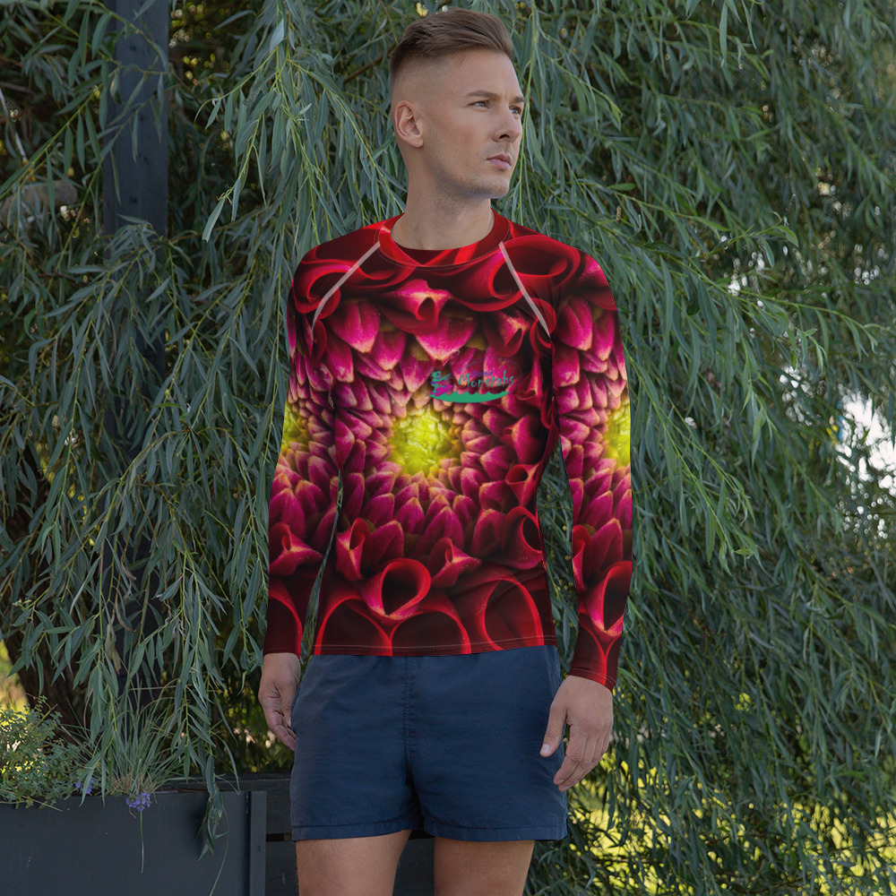 Pond Monstah Rash Guard - Dahlia - Image 2